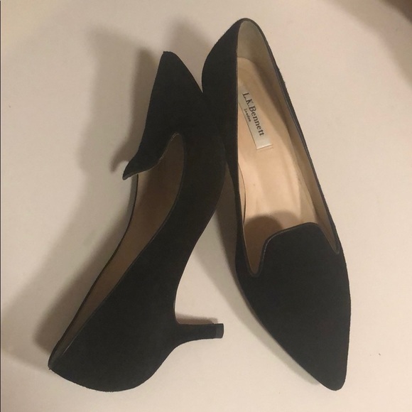 LK Bennett Shoes - LK Bennett Suede Kitten Heels
